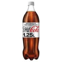 Diet Coke Bottles -12 x 1.25L